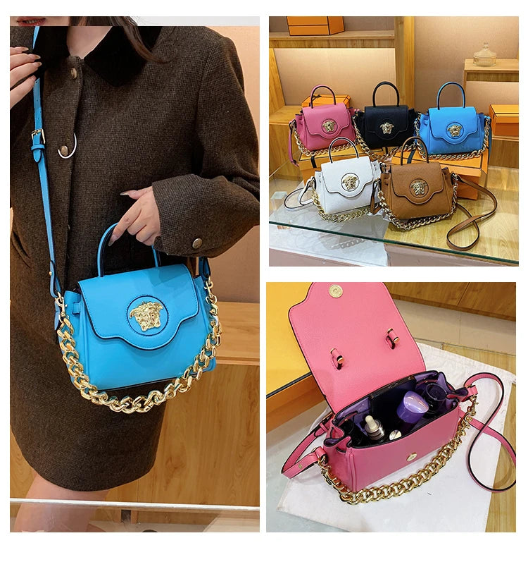 High-End Minimalist Messenger Bag Fashionable For Women With Large Capacity Casual Business Solid Color