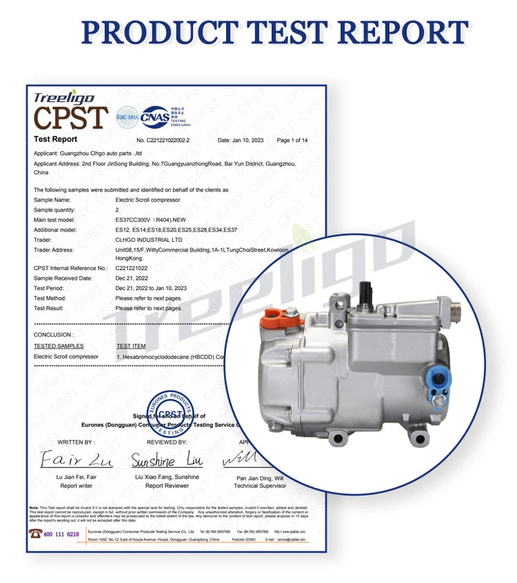 Aroefa Electric Compressor Assembly 12V 24V 48v - Aroefa