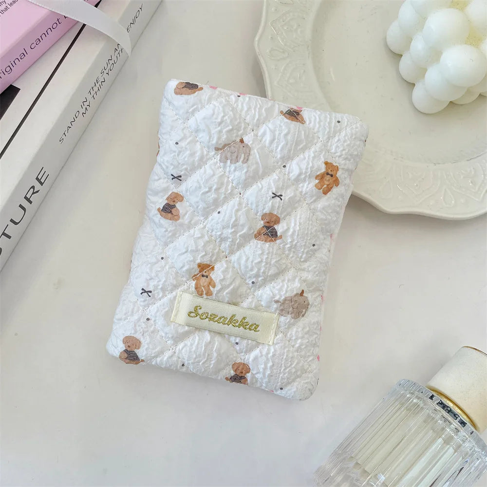 Travel  Passport Holder Wallet Purse Accessories Hasp Emboss Flower Animal Cute Women Men Card Passport Cover Case Bags