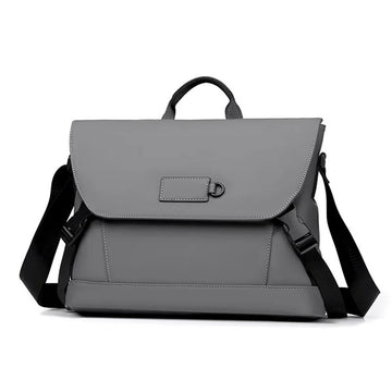 New Briefcase, High-End Business Crossbody Bag, Commuter Travel Backpack, Large-Capacity Shoulder Bag, Fashionable Water-Repellent Handbag, Laptop Bag, Solid Color Casual Bag