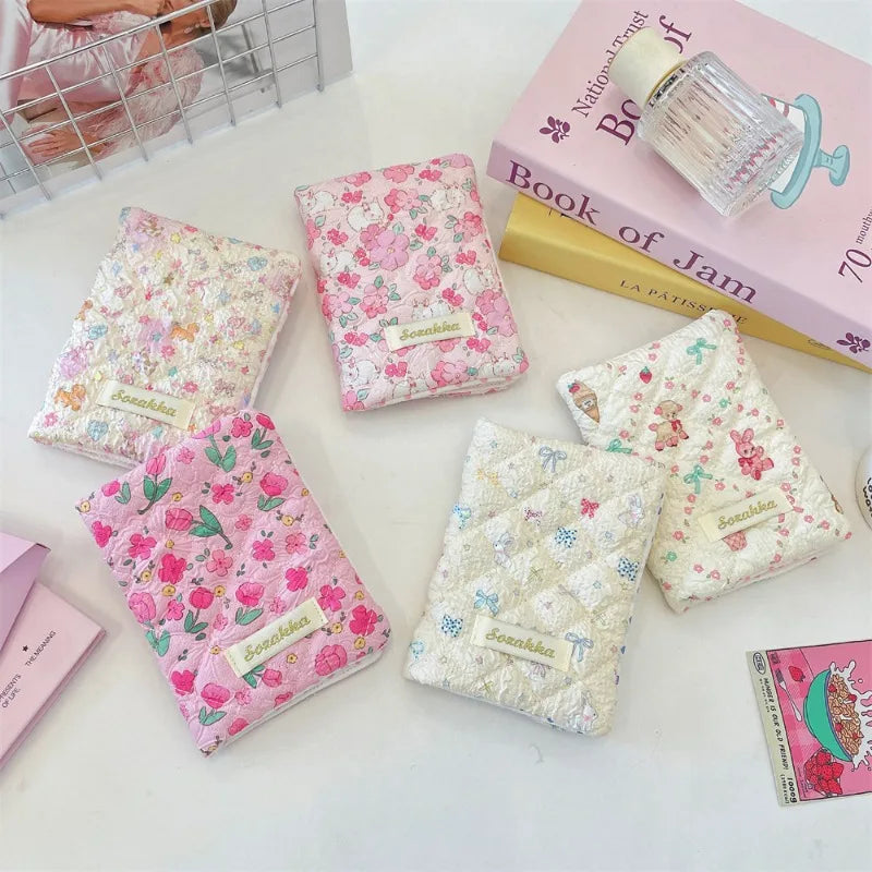 Travel  Passport Holder Wallet Purse Accessories Hasp Emboss Flower Animal Cute Women Men Card Passport Cover Case Bags