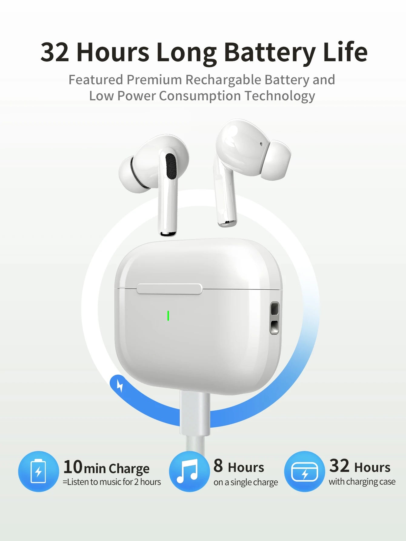 Aroefa Wireless Headphones - Aroefa