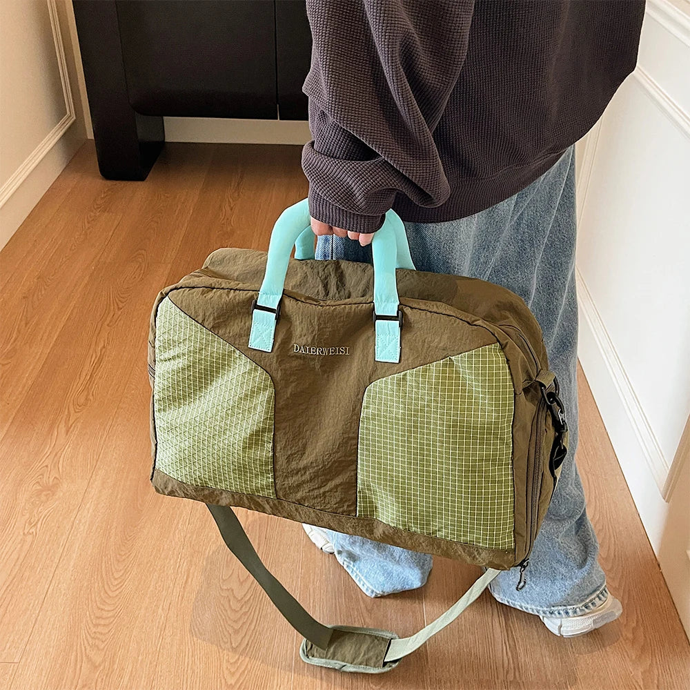Large-Capacity Short-Distance Travel Bag, Carry-On Bag, Business Trip Hand Luggage, Sports and Fitness Bag, Travel Storage Bag