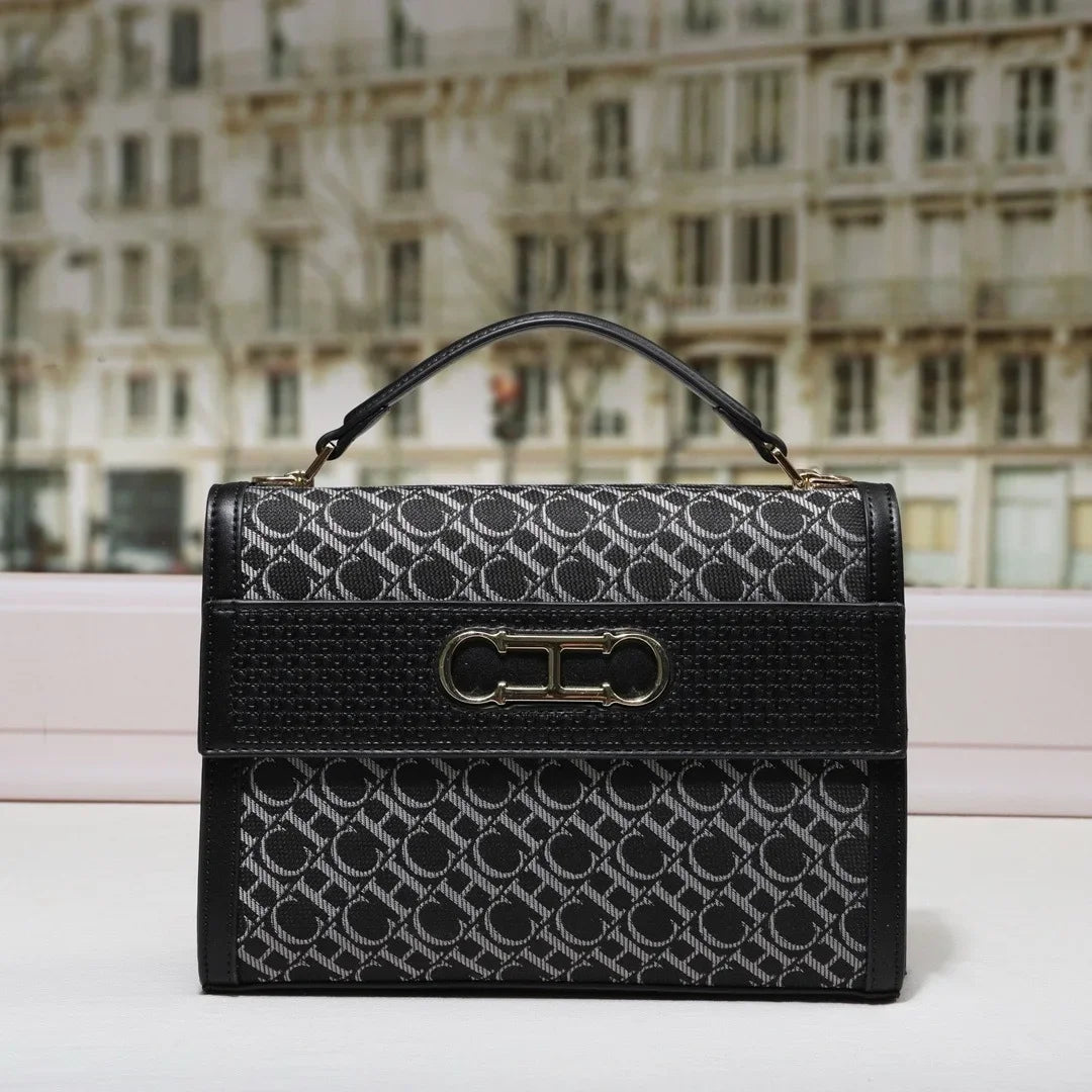 Stylish Women's Leather Messenger Bag Handbags Crossbody Shoulder Tote Classic Elegant for Ladies Luxury Brand