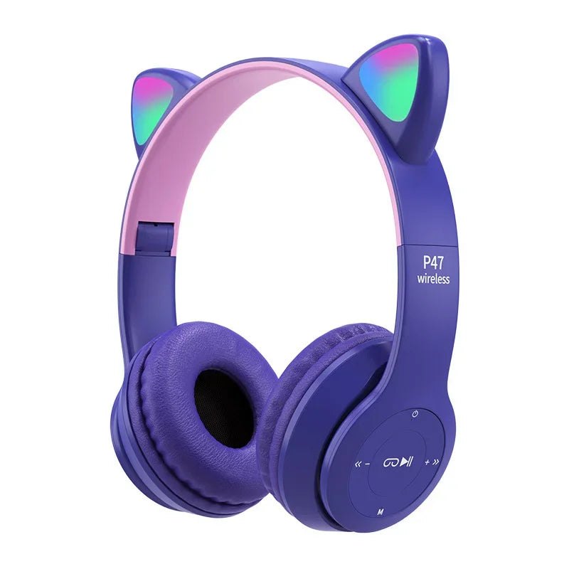 Aroefa Wireless Headphones Cat Ear Bluetooth - Aroefa
