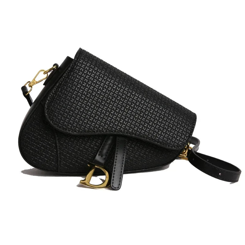 Elegant Messenger Bag for Ladies, Leather Shoulder Crossbody By Famous Designer, Women's Handbag Popular Classic