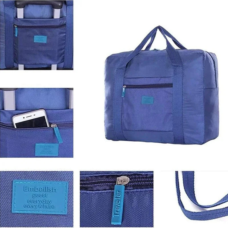 High-capacity travel luggage bag,Lightweight and portable handbag,suitable for overnight stays, vacations, shopping, weekends