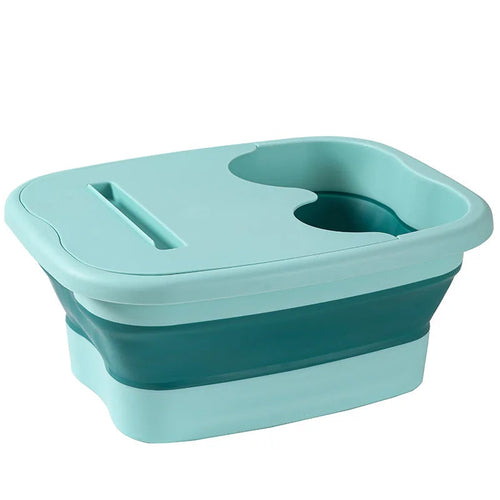 Foldable Footbath Massage Bucket Soaking Bucket Folding Basin Spa Foot