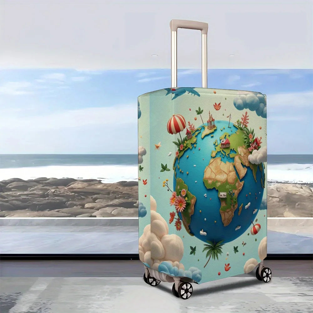 Washable travel essentials, luggage case, flexible travel accessories for trolley cases