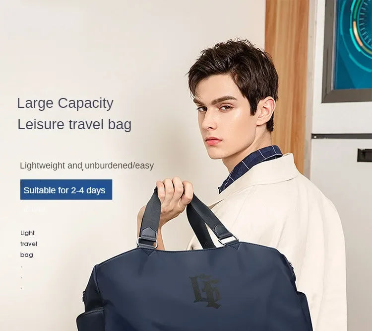 Travel Bag Men Nylon Duffle Weekend Bags Coach Tote Bag Large Size Hand Luggage Shoulder Handbags Large Capacity Travel Suitcase