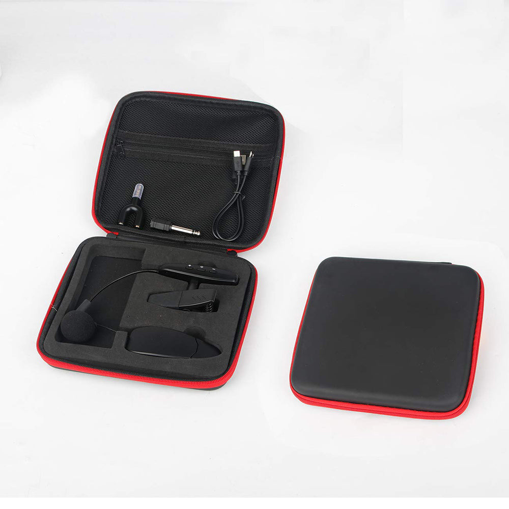 Saxophone Wireless Microphone Clipped To The Instrument