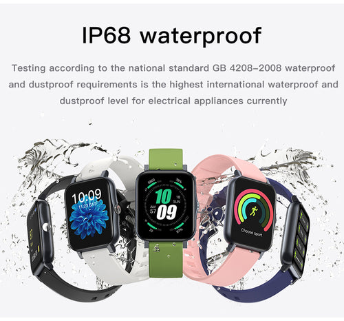 Full Screen IP68 Waterproof Ultra-Thin Smartwatch - Aroefa