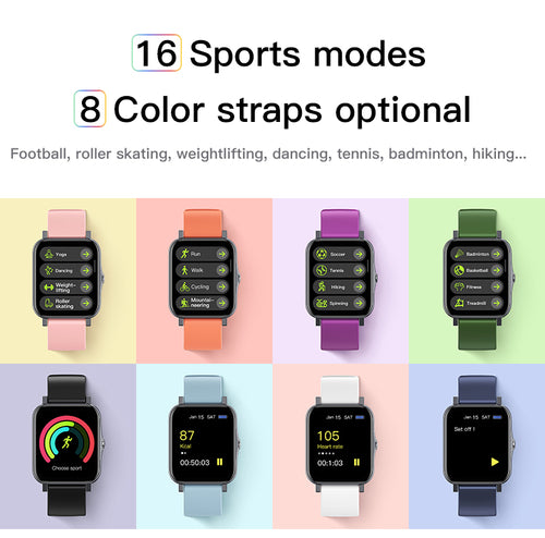 Full Screen IP68 Waterproof Ultra-Thin Smartwatch - Aroefa