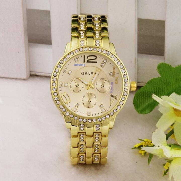 Exquisite Rhinestone Wrist Watch