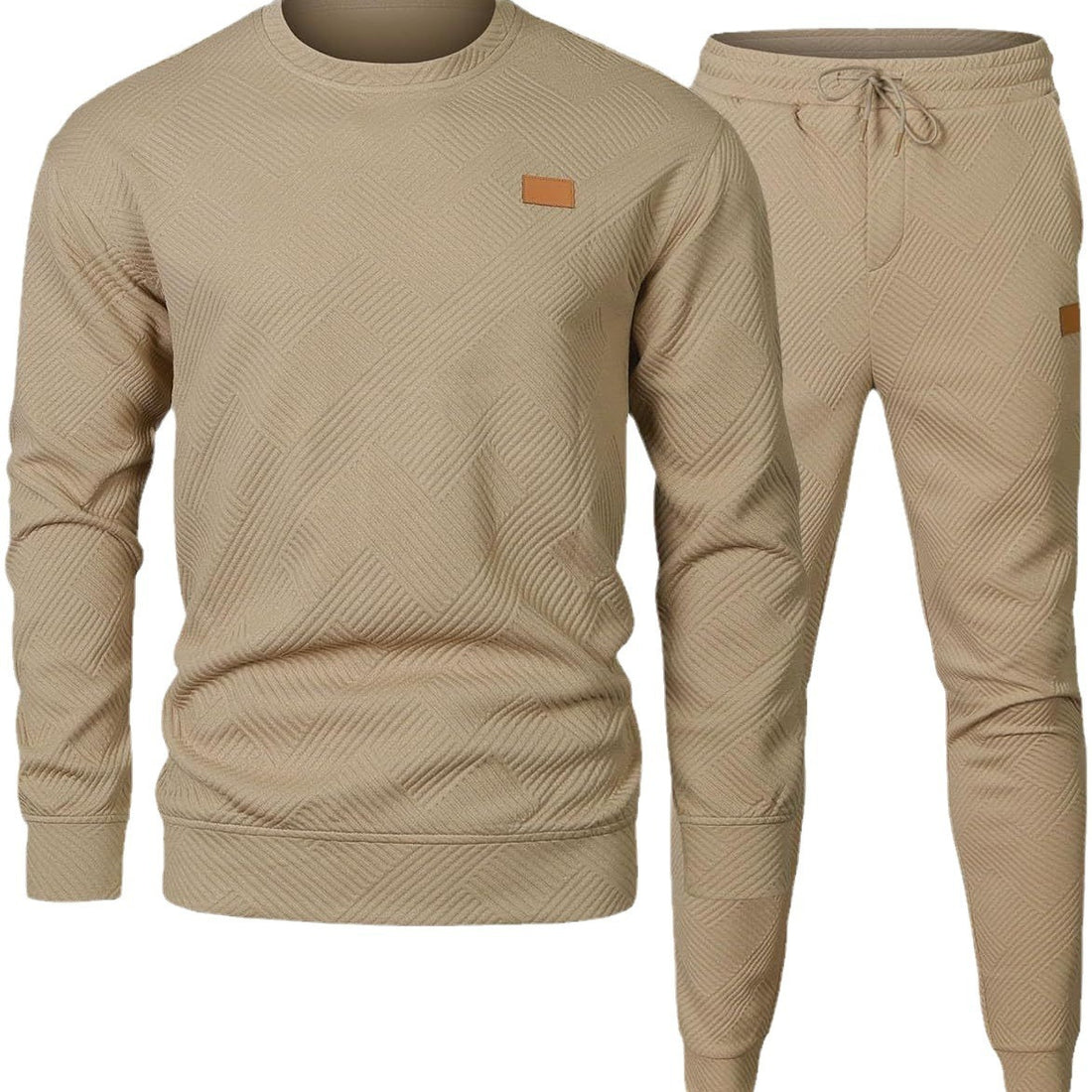 Aroefa Men’s Jacquard Sweater Set