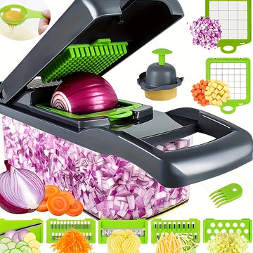 Aroefa 7/16PCS Multifunctional Vegetable Chopper - Aroefa