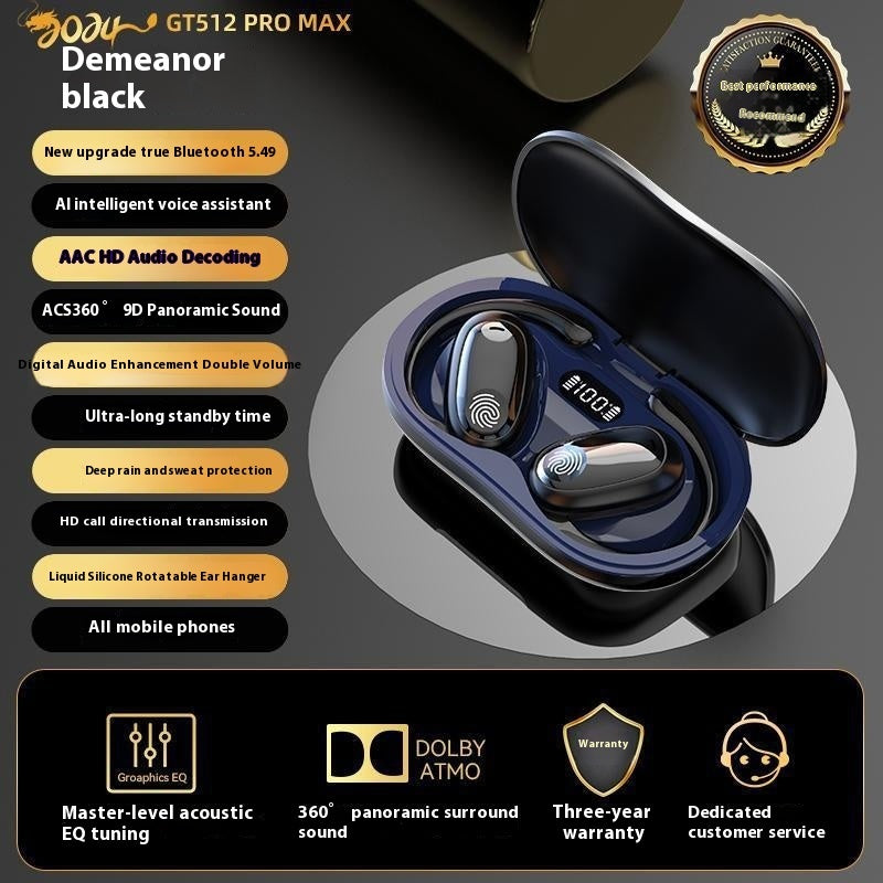 Ear-mounted Wireless Bluetooth Open High-quality Headphones